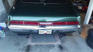 1970 AMC AMX exhaust sound