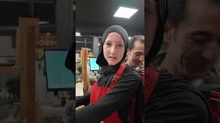 Nisa Bir Günlük Pideci Oldu