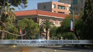 CLIMATE MATTERS: Research links climate change to income drop