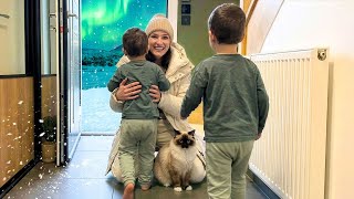 Download Lagu Mes enfants me manquaient trop… je rentre plus tôt de Laponie direction la maison 😭❤️ #4 MP3