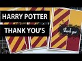 Harry Potter Inspired Thank You Cards &amp; How The Party Went
