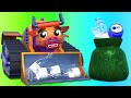 AnimaCars - Let&#39;s Recycle with TRUCKS and ANIMALS!  - Cartoons for kids with trucks &amp; animals