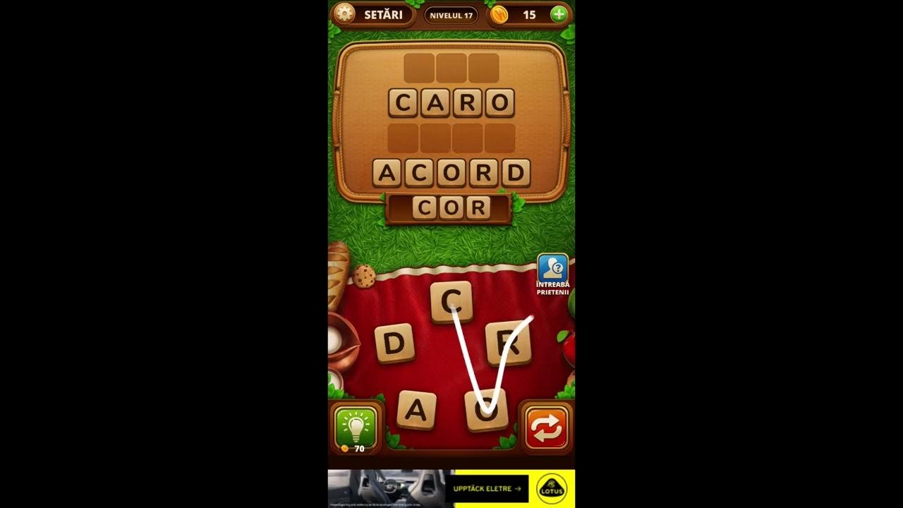 Word Snack Picnic Cuvant Level 17 How to complete (Romana) YouTube