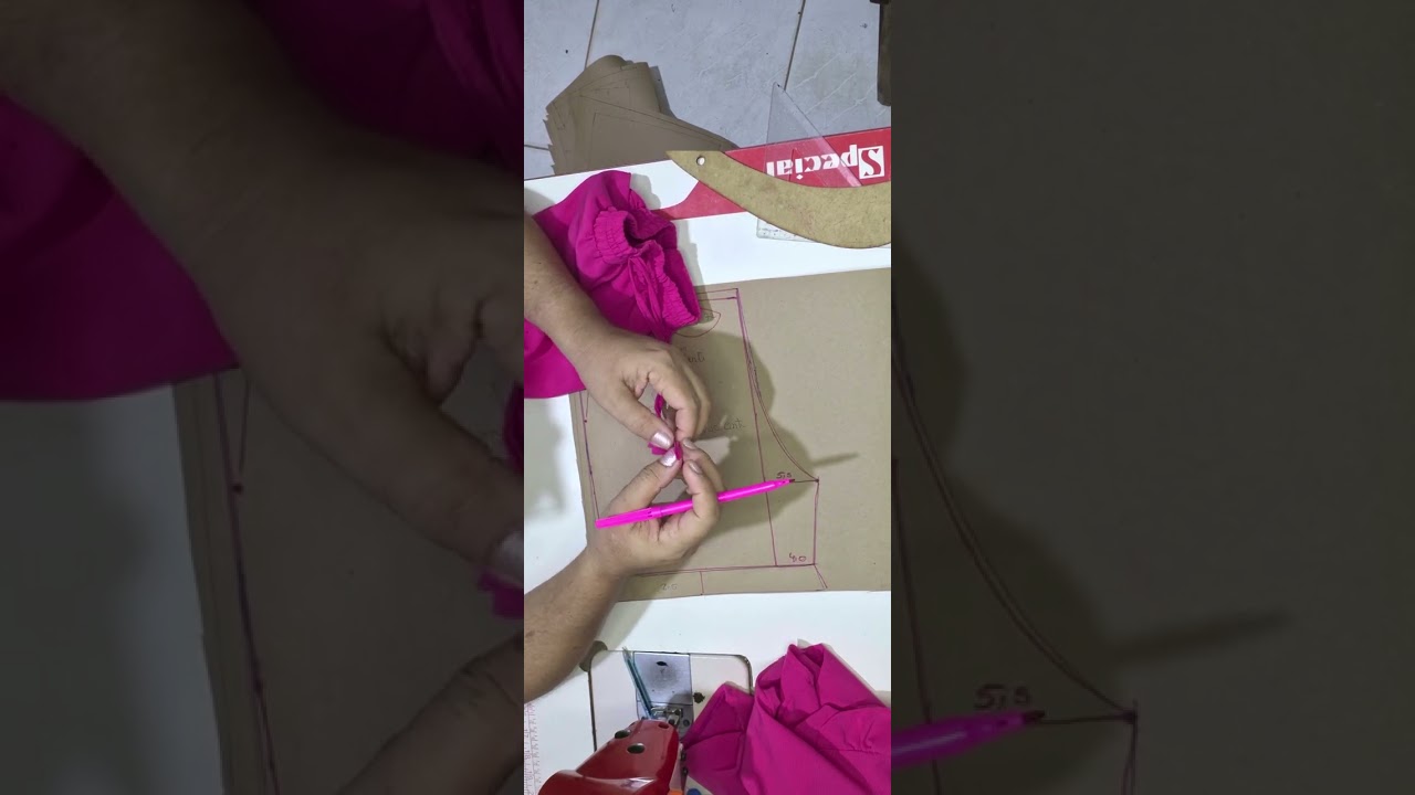 Como fazer conjuntinho  short e blusa pra 6 anos