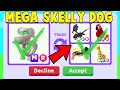 I traded a MEGA SKELETON DOG in Adopt Me!