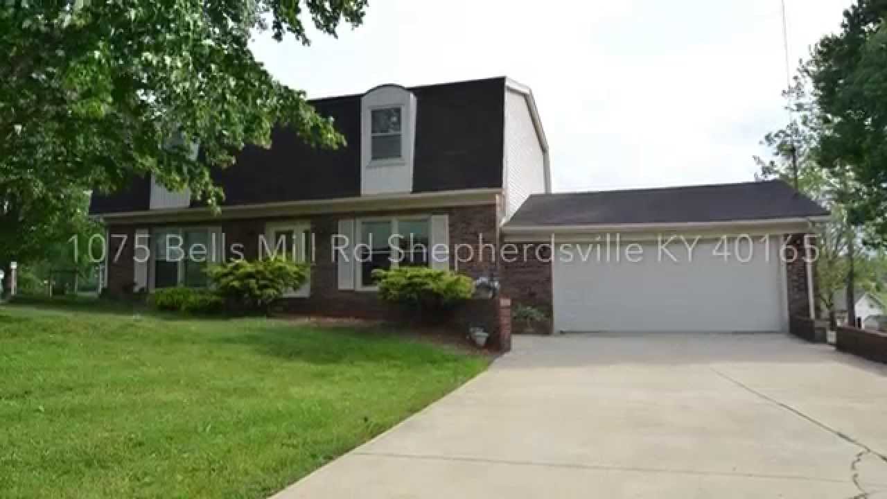 1075 Bells Mill Rd Shepherdsville KY 40165 Home For Sale YouTube