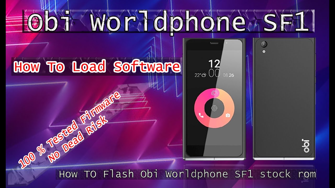 How To Upload Firmware Obi Sf1 | How To Flash Obi Worldphone SF1 Stock Rom | Obi Sf1 Upload Firmware