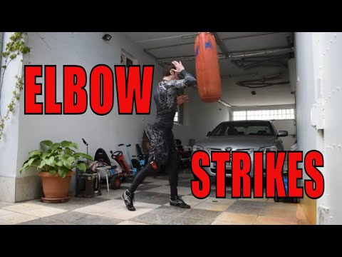 იდაყვით დარტყმები (elbow strikes)
