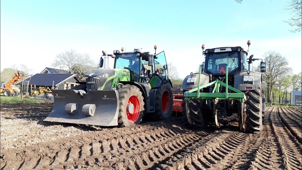 Diepwoelen-diepspitten-Fendt 942 Vario Gen 6-Fendt 927 Vario Black Beauty-Van EE Groep Otterlo