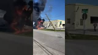 Plane crash in Tampa