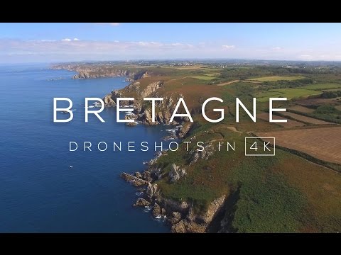 Bretagne, France in 4K | Drone video