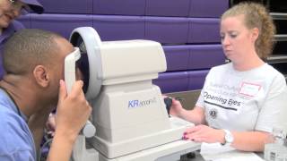 Special Olympics Missouri Healthy Athletes: Opening Eyes