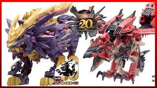 ZOIDS x Monster Hunter - Beast Liger Sinister Armor & Sonic Bird Rathalos Armor by Takara Tomy