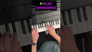 C-Flat Major Scale Made Easy: Step-by-Step Piano Tutorial 🎹 #shorts #pianotutorial