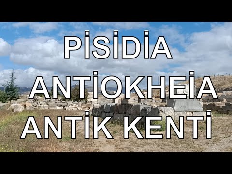 Isparta Yalvaç Pisidia Antiokheia Antik Kenti - Dr. Murat