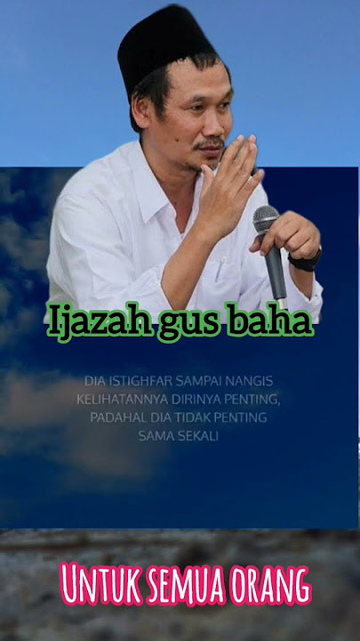 rahasia dekat dengan allah, ijazah wirid dari gus baha. #wiridan #ijazah #gusbaha