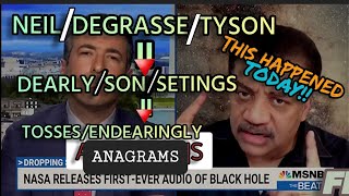 Neil Degrasse Tyson🚀 Project Blue Book🛸ANAGRAMs•w/HisName