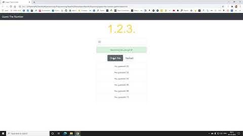 🔴 Guess The Number Game | React | JavaScript | Mini Project | Help