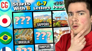 Can I Complete The Ultimate WORLD CITIES Grid Quiz?