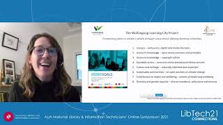 Lifelong learning, Learning Cities and Libraries - Lara Pugh, Wollongong City Libraries
