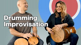 Drumming Duet - Kalani Das and Bahareh Moghtadaei