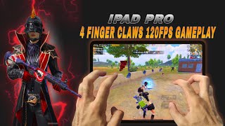 👿IPAD PRO BEST PUBG MOBILE 🔥4 FINGER CLAWS| PUBG TEST 😱120FPS GAMPLAYE ipad 2nd generation 2’3’4’5’6