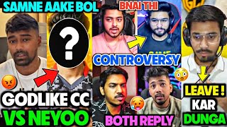 Oye! MUH Par BOL - Neyoo ANGRY😡 Big CONTROVERSY😱 Admino on LEAVING If..🤯 Aman, Scout, Iflick REPLY 😳