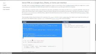 Serve HTML as a Google Docs, Sheets, or Forms user interface