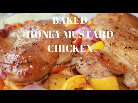 Easy Baked honey mustard chicken | What i eat in a day | Project Comeback Ep 3