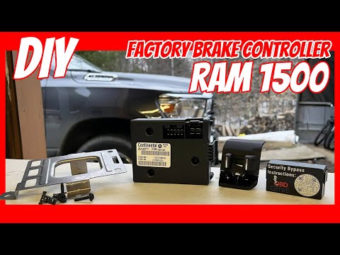 INSTALL ‘22 RAM 1500 Factory Brake Controller | Trailer Towing