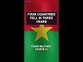 The Sahel Coup Belt: How Four West African Governments Collapsed #Shorts