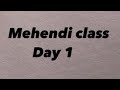 Mehndi Class 1 مہندی سیکھنے کی پہلی کلاس Easy Mehndi Design For Beginners Basic Tutorial Mehndi Class 1 مہندی سیکھنے کی پہلی کلاس Easy Mehndi Design For Beginners Basic Tutorial