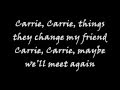 JOVIT BALDIVINO - CARRIE w lyrics