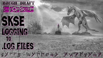 Logging to .log files from your C++ SKSE plugins