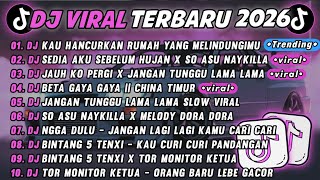 DJ TIKTOK TERBARU 2025🎵DJ KAU HANCURKAN RUMAH YANG MELINDUNGIMU🎵DJ SEDIA AKU SEBELUM HUJAN X SO ASU