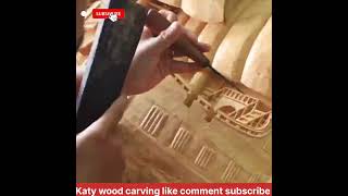 Carving a painting of Thuan Buom Suoi Wind Wood 2m long - Carving a Tall Ship - Au Lac Artisan 18