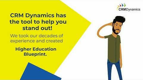Higher Education Blueprint Overview:  Powered by Microsoft Dynamics 365