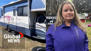 'Heartwrenching': RV stolen from NB family's front yard just days after buying it