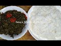 Autre maniere de prparer sauce feuilles de patate douce et riz trs dlicieux cuisine africaine
