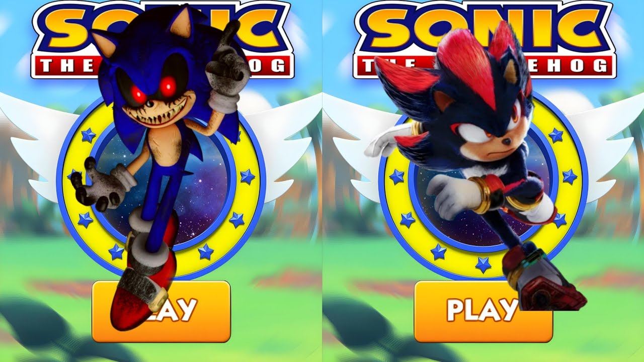 Sonic Dash - Sonic EXE VS Movie Shadow _ Sonic vs All Bosses Zazz ...