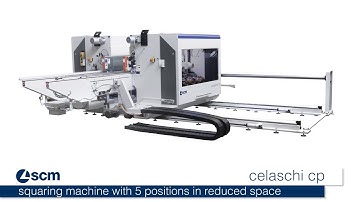 SCM celaschi cp - compact squaring machine