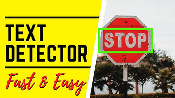 Accurate Text Detector Tutorial - Fast & Easy - Using EAST