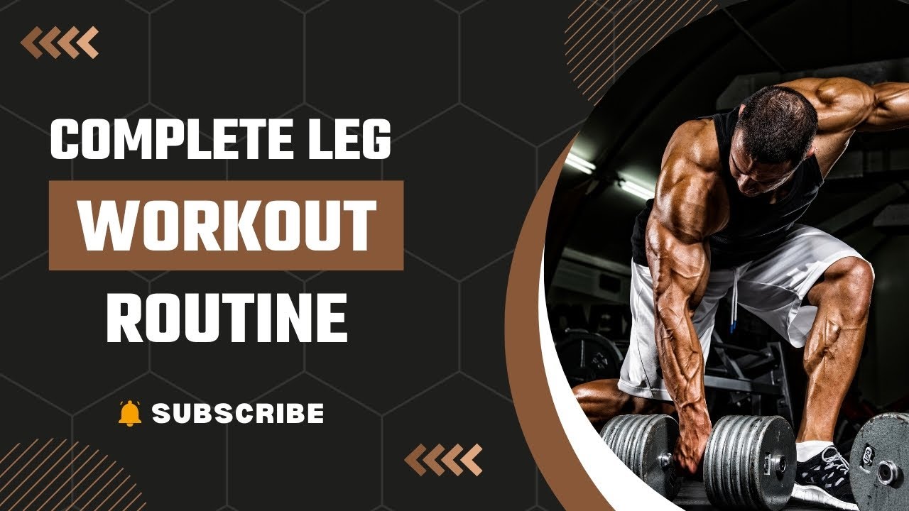 Ultimate Leg Workout: Build Strength & Size | Home & Gym Routine - YouTube