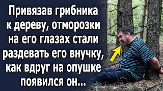 Отморозки на его глазах стали совершать плохой поступок, как на опушке появился он…