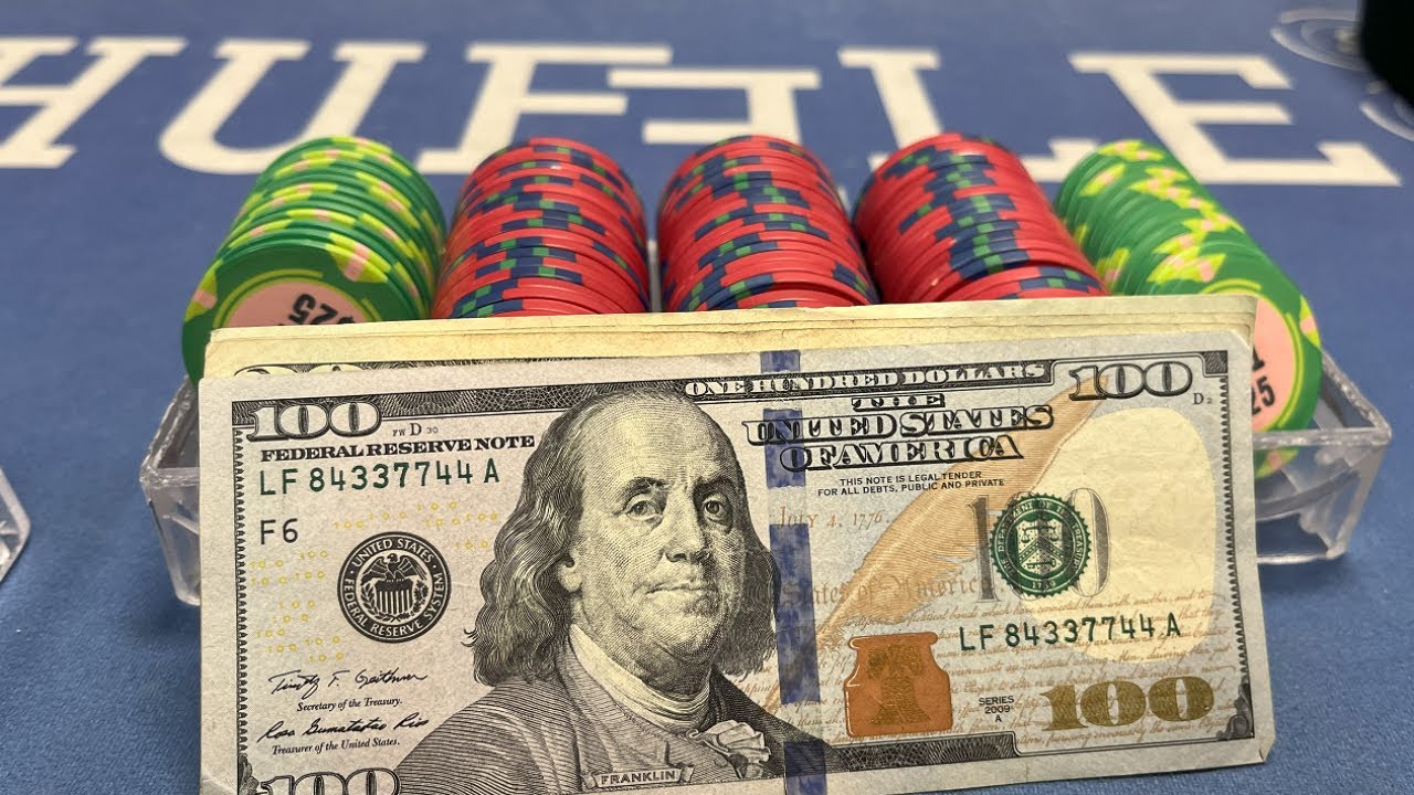 Я ПРЕВРАТИЛ $300 ВО СКОЛЬКО ВОШЛО по ставке 1/2?! | Poker Vlog #12 #chpoker