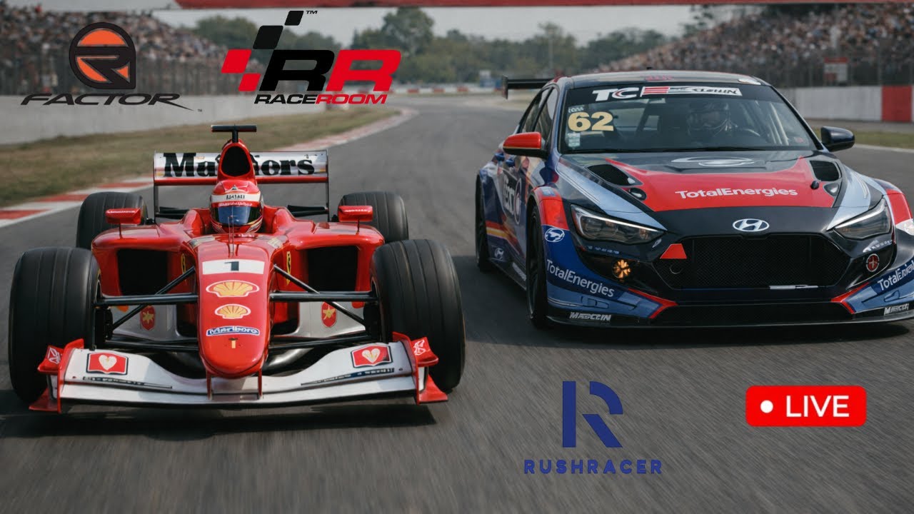 Nedělní závodní stream F1 CWC@Barcelona a RECART@Estoril