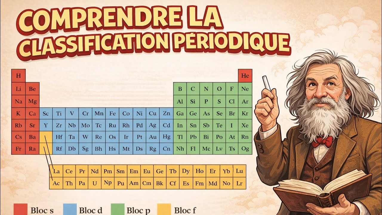 COMPRENDRE LE TABLEAU PÉRIODIQUE.