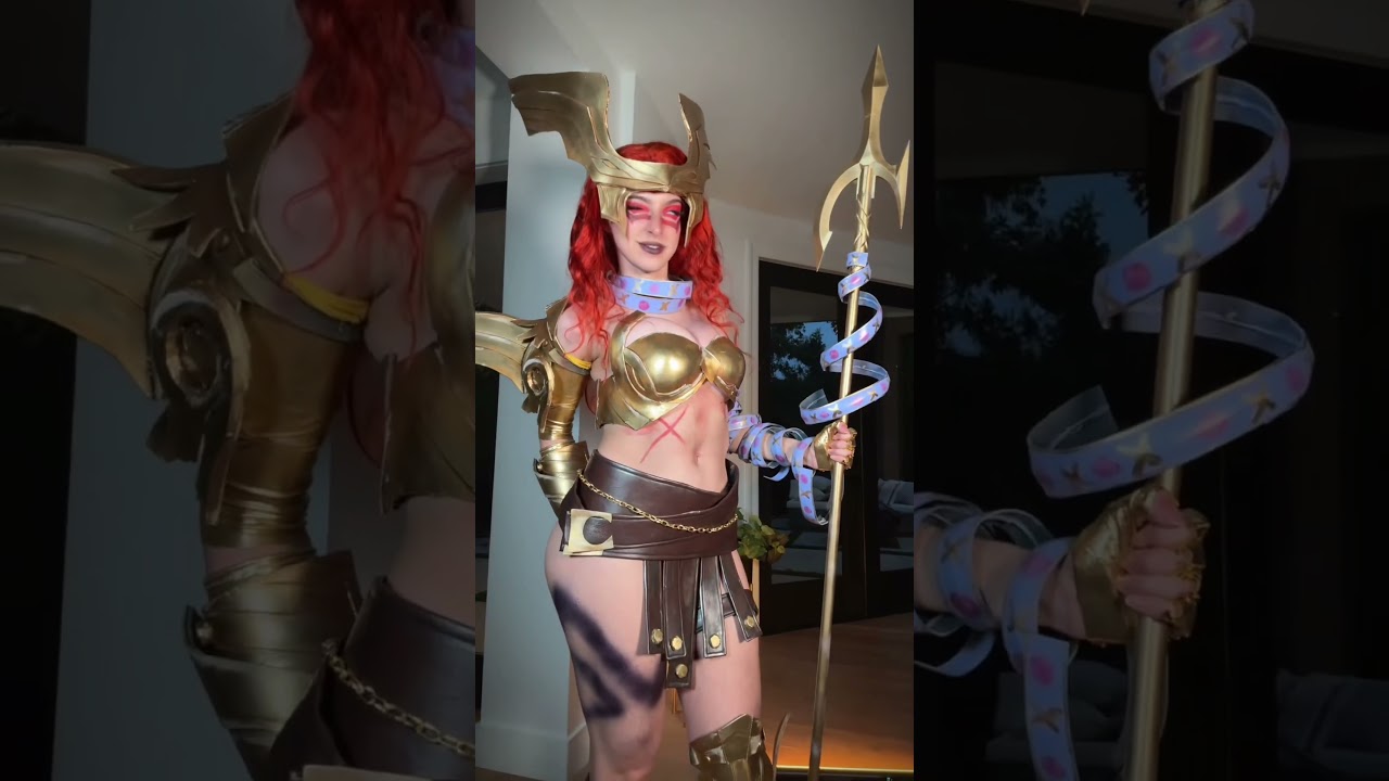 LOOK BACK… Pose 👀 #marvelrivals #angela #gymgirl #cosplay