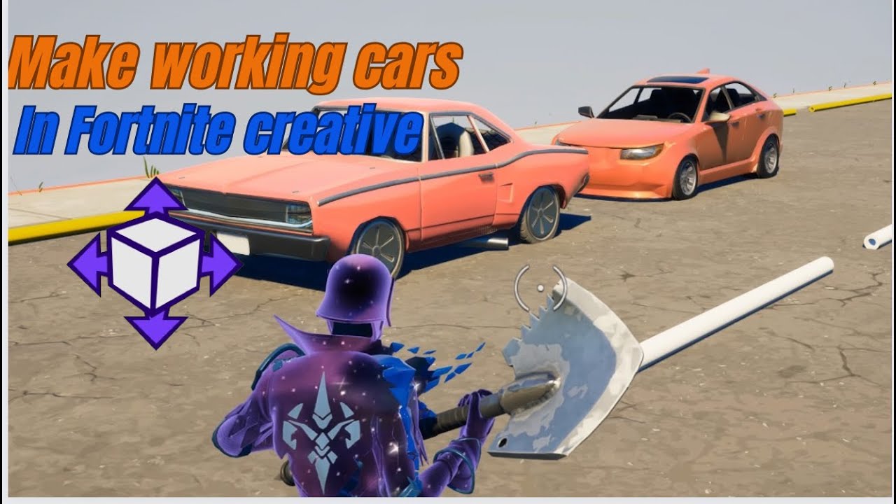 How to make working cars in Fortnite Creative YouTube