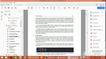 #23  openGL tutorial   Vertex input